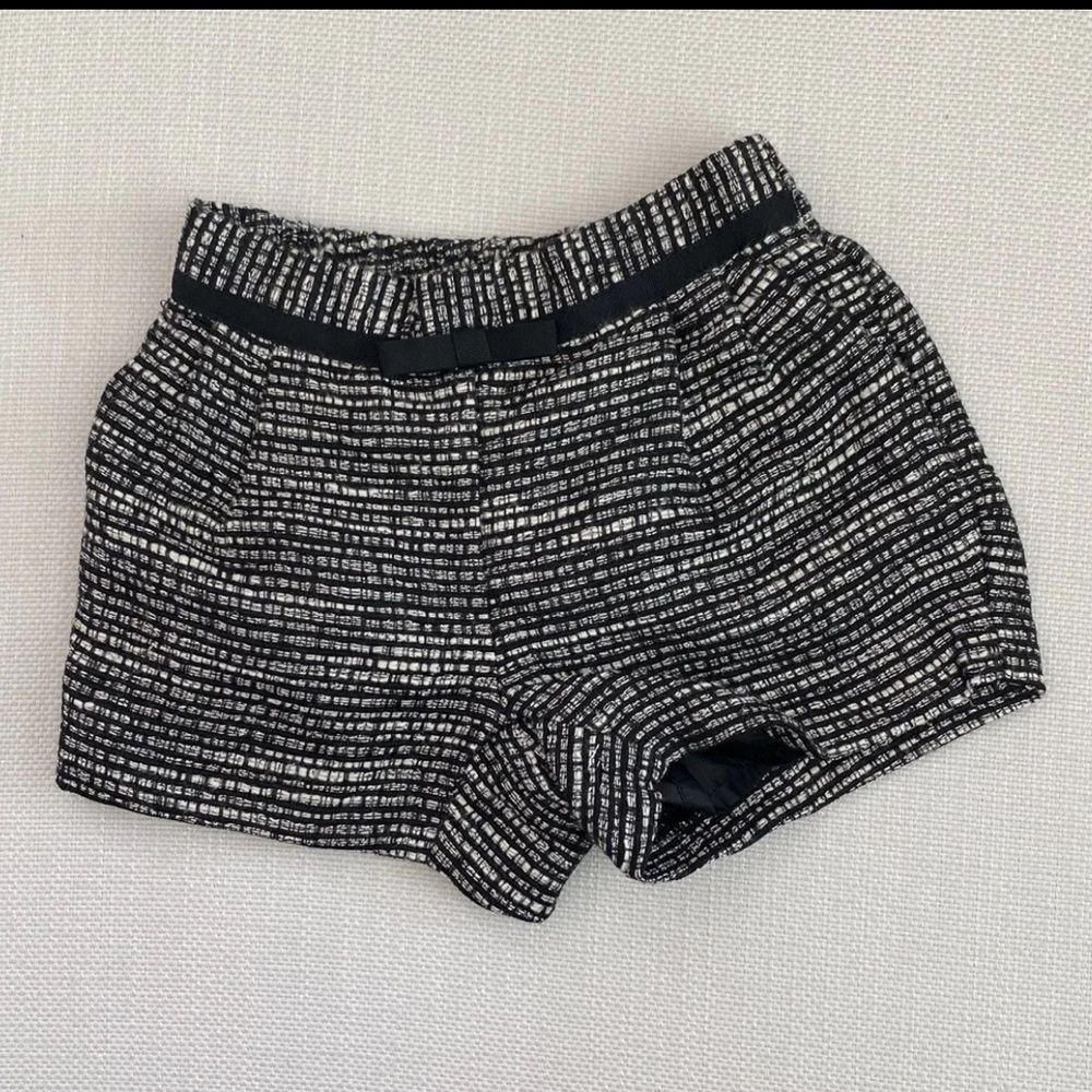 Janie and Jack tweed baby girl shorts 3-6